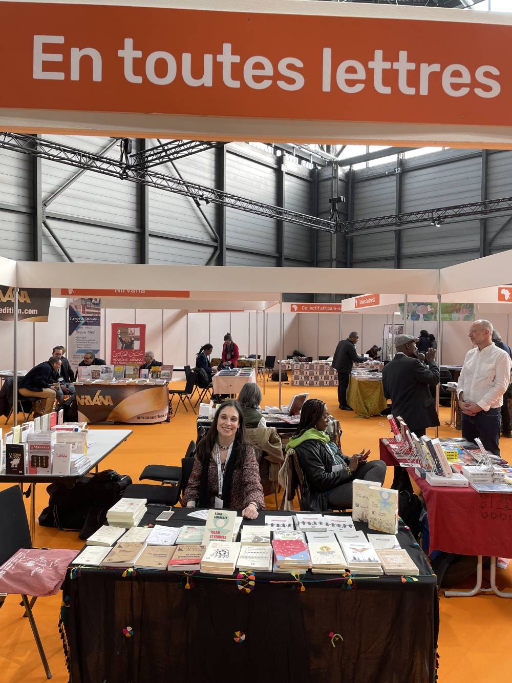 Stand En toutes Lettres salon du livre de Geneve